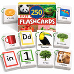Flash Cards for Toddlers 1–3 with Rings,250 Double-Sided Cards,500 Words–1 Year Old Girl & Boy Gifts – Toddler Flash Cards–Learning & Educational Toys for 1+ Year Old, Montessori Toys for 2 Year Olds