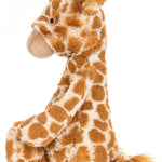 Jellycat Bashful Giraffe Stuffed Animal, Medium 12 inches - Safari Plush Toy - Classic Children's Gift