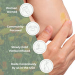 Ora's Amazing Herbal, Talc Free Baby Powder, Cornstarch Free Clay Based Powder, Real Vanilla Amber Natural Scent