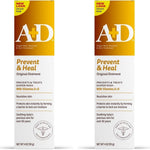 A+D Original Diaper Rash Ointment Prevents & Treats Diaper Rash, Moisturizing Skin Protectant with Vitamins A & D, Healing Skin Ointment for Dry and Cracked Skin 4oz