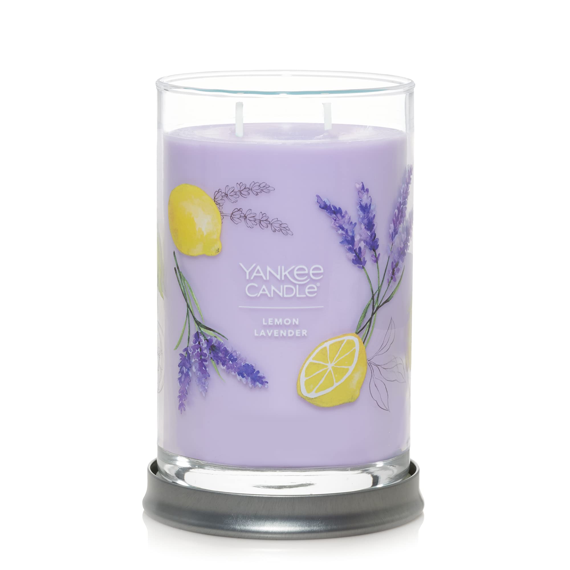 Yankee Candle Sage & Citrus Scented, Classic 22oz Large Jar Single Wick Candle, Over 110 Hours of Burn Time, Ideal for Home Decor and Gifts