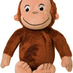 KIDS PREFERRED Curious George Monkey Stuffed Animal Plush Toys Soft Cutest Cuddle Plushie Gifts for Baby and Toddler Boys and Girls - 8 Inches