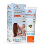 Mommy Care Zinc-Free Diaper Rash Cream – Gentle & Soothing Baby Diaper Cream with Jojoba & Olive Oil, Nourishing Protection for Newborns, Infants & Toddlers, 80ml / 2.7 fl oz