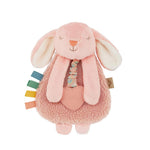 Itzy Ritzy - Itzy Lovey Including Teether - Baby Lovey with Teether, Textured Ribbons & Dangle Arms - Features Crinkle Sound, Sherpa Fabric and Minky Plush (Sloth)