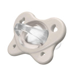 Chicco PhysioForma Dual Soft Orthodontic Pacifier for Babies 16-24 Months, 100% Soft Silicone, Supports Breathing, One-Piece Design, Included Sterilizing Case, BPA Free, 2-Pack, Mulberry