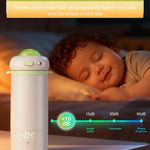 Portable Bottle Warmer for Travel – Fastest Heating & Charging & Long Battery Life, Fits Global 100-240V, Sterilization & Water Quality Test Mode, 17Oz Baby Milk Warmer for Breastmilk, Formula, Water