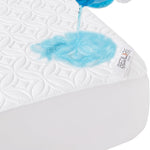 BEDLORE Waterproof Mattress Protector, King Size Mattress Pad with Deep Pocket 6"-18" Depth, Soft Noiseless Dirt-Proof Bed Mattress Cover Washable for Home, Bedroom, Hotel (Gray)