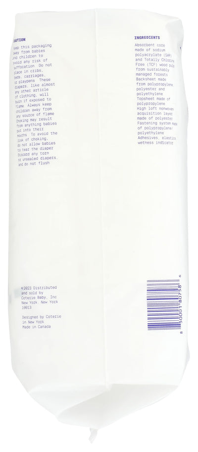 Coterie, Diaper Size 3, 28 Count