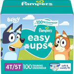 Pampers Training Pants - Easy Ups Boys & Girls Bluey - Size 2T-3T, 140 Count, Children's Potty Underwear (Packaging May Vary)