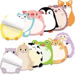 Fancy Land 24 Pads Cute Sticky Notes Cartoon Animal Pattern Sticky Notes for Teachers Classrooms 720 Sheets Memo Pads Teacher Appreciation Nurse End of Year Graduation Gift Home Office Supplies Cute
