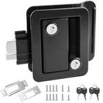 Beaiguna RV Entry Door Lock Replacement - Upgrade Door Latch Handle With Paddle Deadbolt for Outside, Camper Trailer Lock for Cargo Horse, Premium Zinc Alloy Locks for Travel Trailers