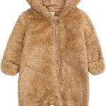 Curipeer Infant Baby Outfit Bodysuit Fleece Bunting Footed Sleeper 0-12M