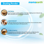 Mamaearth Dusting Powder for Babies | with Organic Oatmeal & Arrowroot | Talc-Free Baby Powder | for Diaper Rash, Sweat or Dry & Irritated Skin | 10.58 Oz/300g