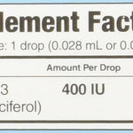 Ddrops Baby 400 Iu 90 Drops 0.08 Fluid Ounce (4 Pack)