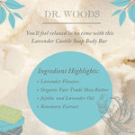 Dr. Woods Unscented Baby Mild Bar Soap with Organic Shea Butter, 5.25 oz (Pack of 3)…