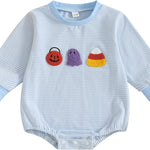 St Patricks Day Baby Boy Outfit Newborn Waffle Shamrock Onesie Sweatshirt Bubble Romper Top Infant Spring Clothes