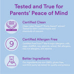 SmartyPants Toddler Multivitamin Gummies: Omega 3 Fish Oil (EPA/DHA), Vitamin D3, C, Vitamin B12, B6, A, K & Zinc, Biotin, Beta Carotene, Gluten Free, Three Fruit Flavors, 90 Count (30 Day Supply)