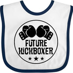 inktastic Kickboxing Future Kickboxer Baby Bib