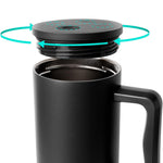 Simple Modern 40 oz Trek Tumbler with Handle and Straw Lid | Cup Holder Friendly Insulated Stainless Steel Travel Mug | Almond Birch