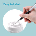 Gotocut Breast Milk Collection and Storage Bottles, 6oz/180ml, Compatible with Spectra S1 S2 9 Plus, Motif Luna, and Most Wide-Mouth Flanges, Work with Spectra Bottles for Pumping, 4 Pack