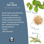 Earth Mama Herbal Sitz Bath | Pregnancy & Postpartum Essentials, Soothing Sitz Bath for Hemorrhoids with Witch Hazel, & Calendula, 6-Count