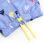 RUGGEDBUTTS Boys UPF50+ Sun Protection Novelty Swim Trunks - Under Construction, 12-18m