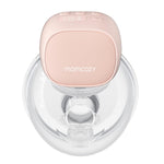 Momcozy S9 Pro Upgraded Wearable Breast Pump, Hands-Free Design with Extended Battery Life & LED Display, Double Electric Portable Pump with 2 Modes & 9 Levels, 24mm, 2-Pack, Gray