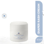 Gew’n Kirish Diaper Rash Cream with Lavender & Grape Seed Extract – Zinc Oxide Protection – 100% Natural & Hypoallergenic – Soothes & Heals Sensitive Baby Skin – 1.7oz - 50 ml