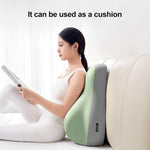 Butt Cushion for Couples Memory Foam Pregnancy Pillow Waterproof & Portable Cushion with Washable Cover for Intimacy Support Prone Pillow Adult Waist Cushions on Bed for Sitting Lying Dark Gr