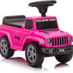 Best Ride On Cars Jeep Gladiator Ride-On Push Car Combo, Foot-to-Floor Design, Realistic and Stylish Kids Car, Honking Horn, Under-Seat Toy Storage, for Ages 18 Months - 3 Years, Pink