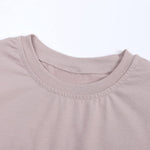 ZFTTZYMX Baby Boys Girls Cotton T-Shirts 3Pack Solid Color Short Sleeve Tee Summer Crewneck Tops for Toddler Kids