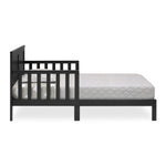 Delta Children Collins Wood Toddler Bed, Greenguard Gold Certified, Midnight Grey