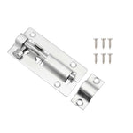 20 Pack Barrel Bolt Latch,3 Inches, Stainless Steel Slide Bolt Lock with 6 Screws for Inside Door Gate,Silver Door Latches for Top of Door,Easy to Install Gate (20pack 3inches)