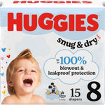 Huggies Size 3 Diapers, Snug & Dry Baby Diapers, Size 3 (16-28 lbs), 34 Count, Packaging May Vary