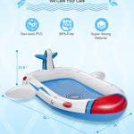 Kiddie Pool for Toddlers, Splash Pad for Kids Ages 4-8, 68" Inflatable 3-in-1 Swimming Pool for Kids, Backyard and Outside Sprinkler Play Mat Wading Pool for 3 4 5 6 Year Old