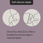 Tommee Tippee Natural Start Anti-Colic 9 oz BPA Free Baby Bottles, 0+ Months, Slow Flow Breast-Like Nipple, Self Sterilizing, Designed for Seamless Transition Between Bottle & Breast, Fiesta,Pack of 6