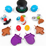 Step2 My First Snowman, Kids Holiday Decorative Christmas Toy, 15-Piece Accessory Kit, Lights and Sounds, Toddlers 18-Months+