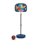 Delta Children - PAW Patrol Kids Basketball Hoop Set, Height Adjustable Toddler Basketball Goal with Stand, Indoor Outdoor Sports Toy, Includes Ball and Pump, Blue