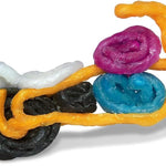 Wikki Stix for Doodlers - Kid's Travel Essential: Portable Creativity On-The-Go! Pack of 24 Wikki Stix in Neon and Primary Colors. Made in USA ! 3 & Up.