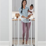 Regalo 38.5-Inch Extra Wide Baby Gate – Pressure Mount Baby and Pet Safety Gate for Bottom of Stairs & Doorways – Tested and Trusted, American Designed, American Owned