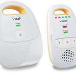 Two VTech baby monitors on a white background