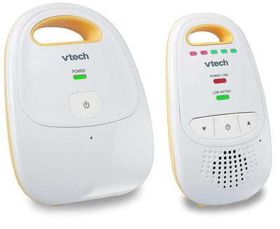 Two VTech baby monitors on a white background