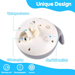 ANGGIKO Baby Bath Toys, Toddler Bath Toys for Kids Ages 1-3, Light Up Whale Bath Toy Sprinkler, Infant Baby Toys 6-12-18 Months Bathtub Fountain Water Toy Baby Shower 1st Birthday Valentines Day Gifts