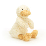 Jellycat Tumblie Duck Stuffed Animal, Medium 14 inches- Ducks and Ducklings Plush Toy - Classic Children's Gift