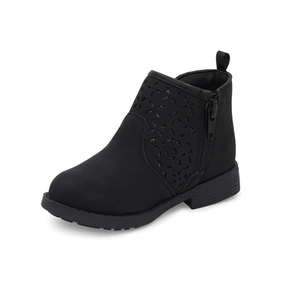 OshKosh B'Gosh Girls Estell Boot, Black