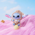 MINISO Disney Stitch Eat Something Before Sleep Collection Vinyl Plush Toy Surprise Box Figure Model Random Design Blind Box Toy Collectible Toy for Home Decor Birthday Gifts (Random One Figure)