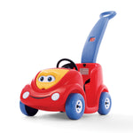 Step2 Push Around Buggy Kids Push Car, Ride On Car with Seat Belt and Horn, Toddlers Ages 18 Months - 3 Years Old, Max Weight 50 lbs., Easy Storage, Ideal Stroller Substitute, Red