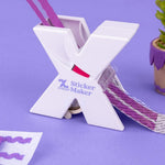 Xyron X150 Sticker Maker, Makes 1.5" Stickers, For Scrapbooking, Crafts, Cards, School Projects, Acid-Free Adhesive, Portable, Color May Vary (XRN150)