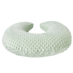 Baby Nursing Pillow and Body Positioner with Premium Slipcover for Breastfeeding for Baby Boys and Girls, Feeding Pillow with Breathable Comfortable Pillowcase (Green)