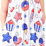 Toddler Baby Girls Romper Sleeveless Jumpsuit Summer Clothes Adjustable Tie-Up Strap with Pocket Headband 1-5T